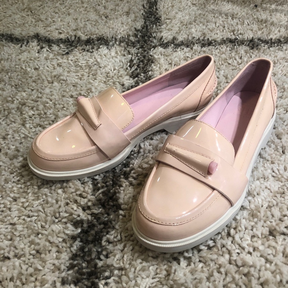 🌹NWOT Tory Sport Pocket-Tee Pink Golf Loafers
